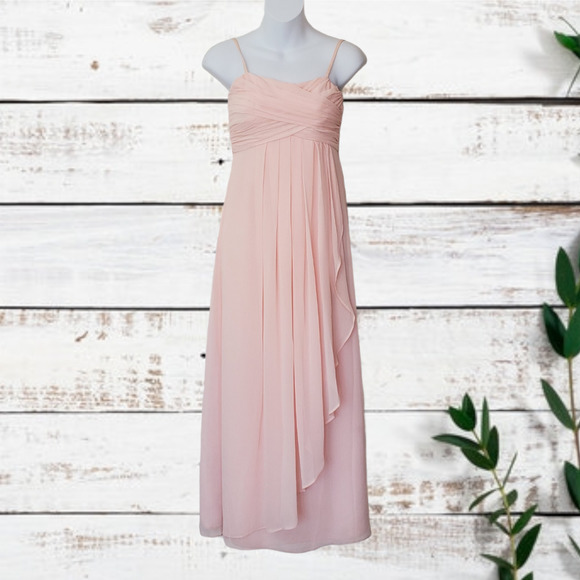 David's Bridal Blush Kids Formal Gown - Picture 1 of 7